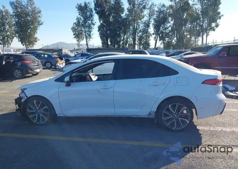 2021 Toyota Corolla Se from USA, damaged, VIN 5YFS4MCE5MP079463